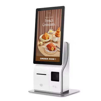 Estar Desktop 15.6"/21.5" Self Payment Kiosk con riconoscimento facciale e Intel Core I3/I5/I7 per l'ordine di fast food