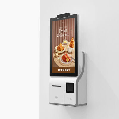Estar Desktop 15.6"/21.5" Self Payment Kiosk con riconoscimento facciale e Intel Core I3/I5/I7 per l'ordine di fast food