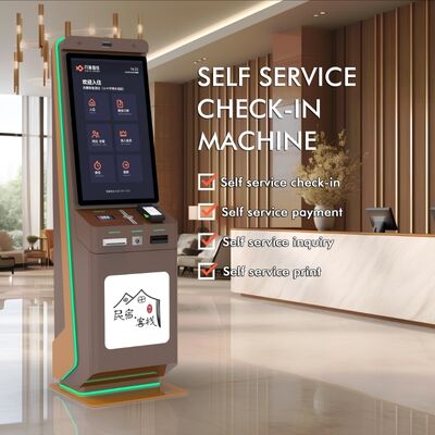 Chiosco per Self Check-In Hotel con Pagamento tramite Codice QR e Touch Screen per Servizio Autonomo da Terra