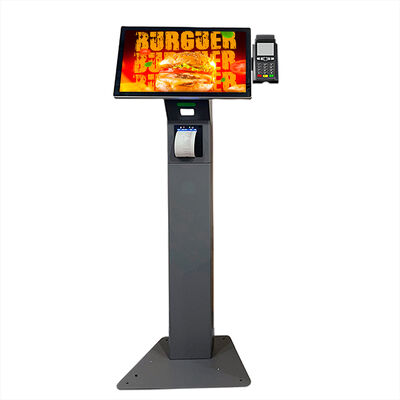 15.6 pollici Android OS Self Checkin Kiosk con riconoscimento facciale per il check-in/check-out nei negozi