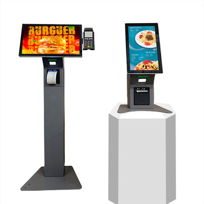 15.6 pollici Android OS Self Checkin Kiosk con riconoscimento facciale per il check-in/check-out nei negozi