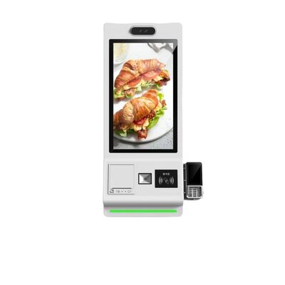 Chiosco Self-Ordering da Pavimento da 21,5/23,8/32 Pollici con SDK Android/Windows OS Chiosco di Pagamento Touch Screen per Supermercato