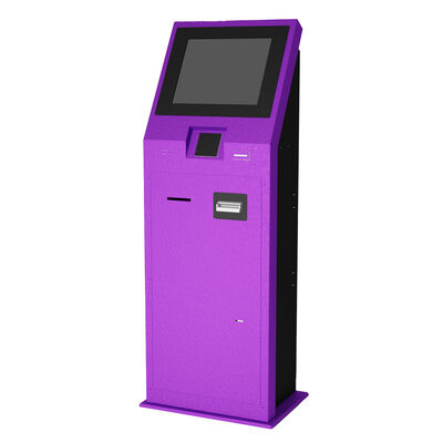 Chiosco Self-Service Commerciale con Touch Screen Capacitivo a 10 Punti Risoluzione 1920X1080 e Cassa in Metallo Inox