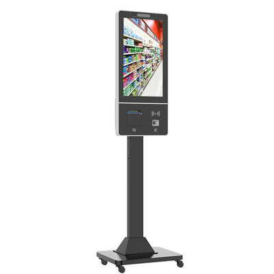 Chiosco self-service con risoluzione 1920x1080 Intel Core I5 e montaggio a parete per un sistema di ordinazione efficiente