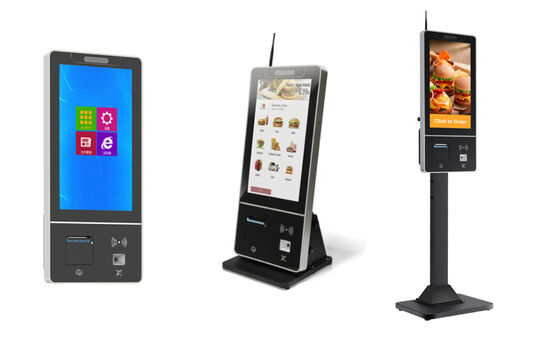 Chiosco self-service con risoluzione 1920x1080 Intel Core I5 e montaggio a parete per un sistema di ordinazione efficiente