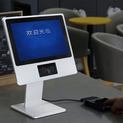 12.1 pollici di chiosco self-service montato a muro con schermo sensoriale a 10 punti per uso interno