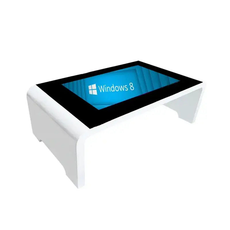 Tavolo interattivo touch screen da 43 pollici con schermi touch capacitivi e risoluzione 1920x1080 Smart Coffee Table