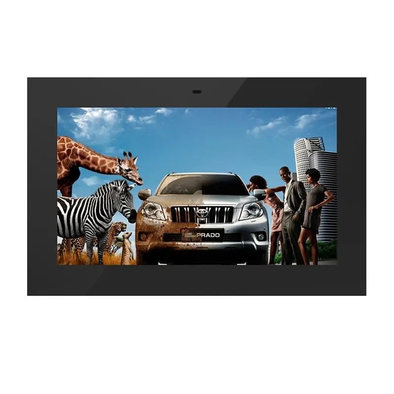Display pubblicitario esterno da 49 pollici montato a parete con alta luminosità 2000-4000 nit e segnaletica digitale impermeabile IP65