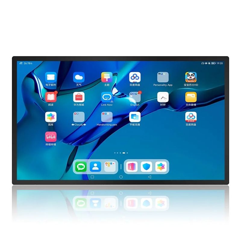Display pubblicitario LCD da 86 pollici con risoluzione 4K per segnaletica digitale governativa