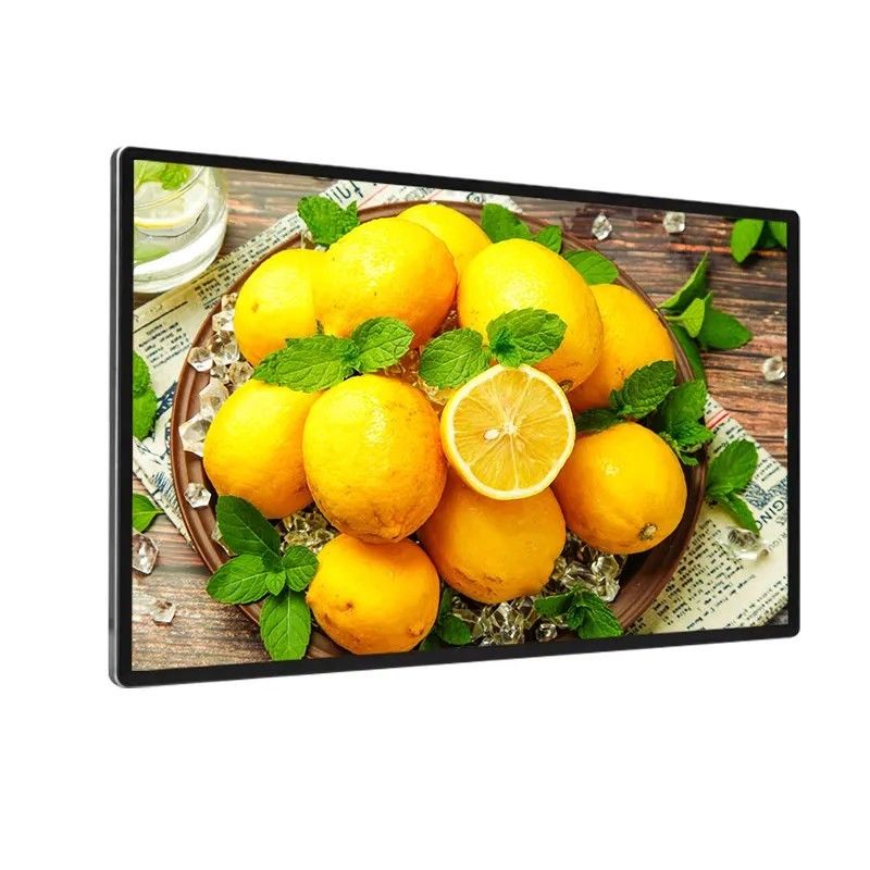 Display pubblicitario LCD a parete da 98 pollici con risoluzione 1920 x 1080 e protezione IP55 IP65
