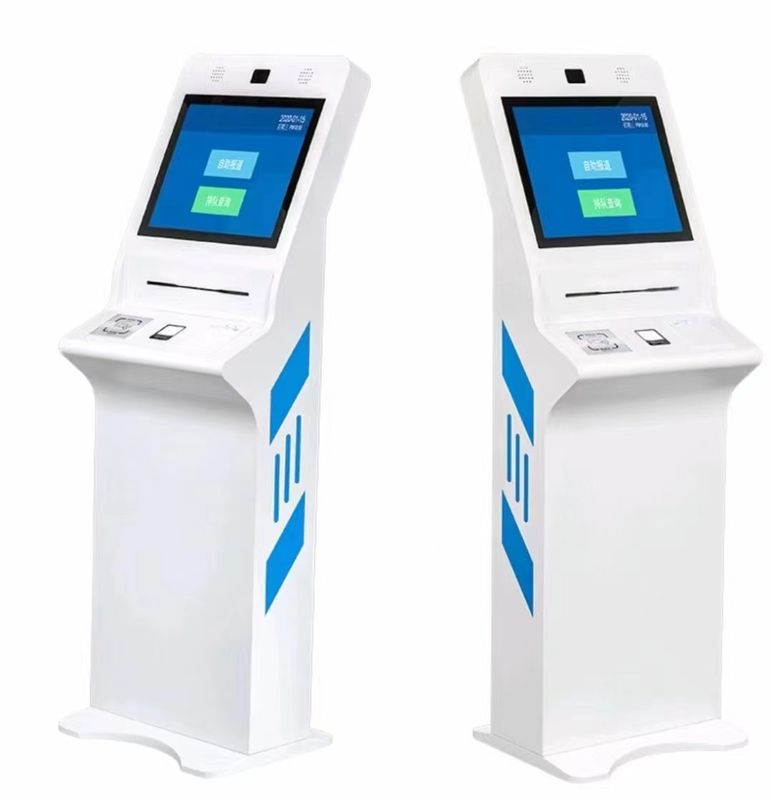 Chiosco Interattivo da 24 pollici con Stampante Scontrini e Lettore di Carte d'Identità per Applicazioni Self-Service