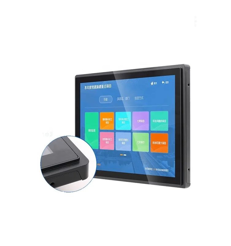 Monitor Touch Screen Capacitivo Frontale Impermeabile IP65 da 27 pollici con Risoluzione 1920 x 1080