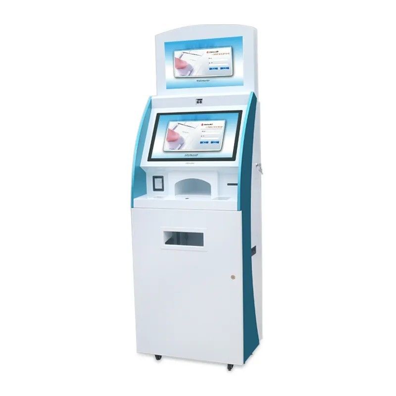Chiosco con touchscreen da 22 pollici autoportante con touchscreen capacitivo per pagamenti self-service