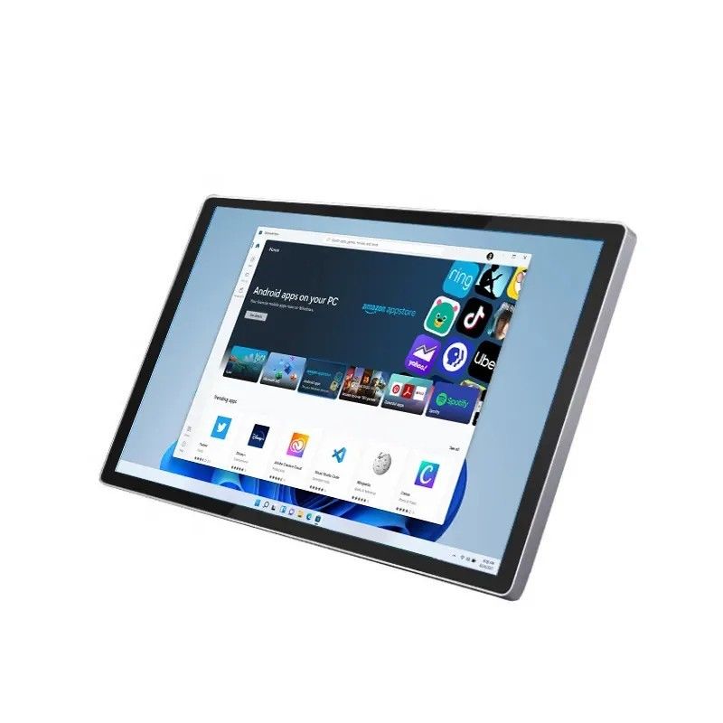 Chiosco da parete da 21,5 pollici con touchscreen, processore ad alte prestazioni e display all-in-one