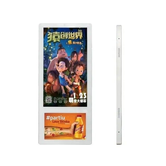 Display LCD cNetwork a doppio schermo per l'ascensore