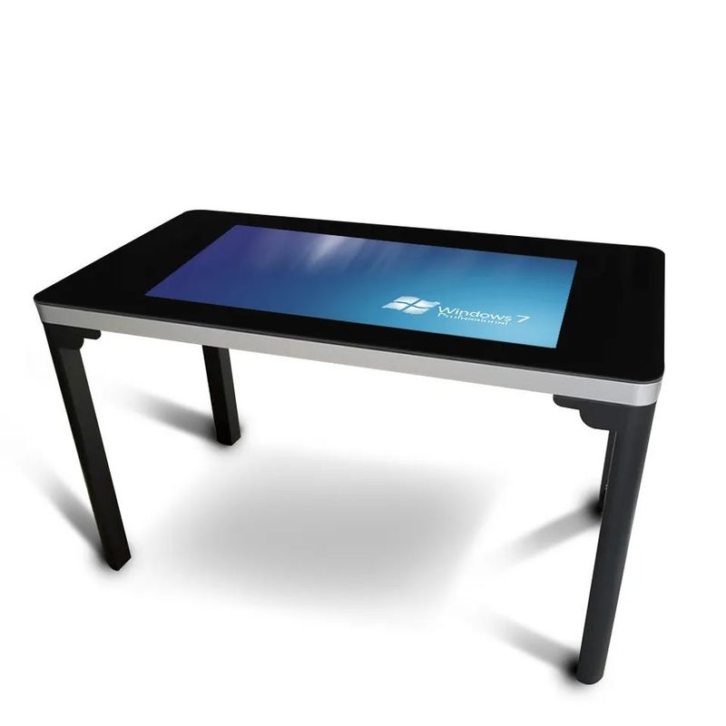 Tavolo interattivo touch screen multi-touch da 55 pollici con luminosità di 350 nit per ufficio e gaming