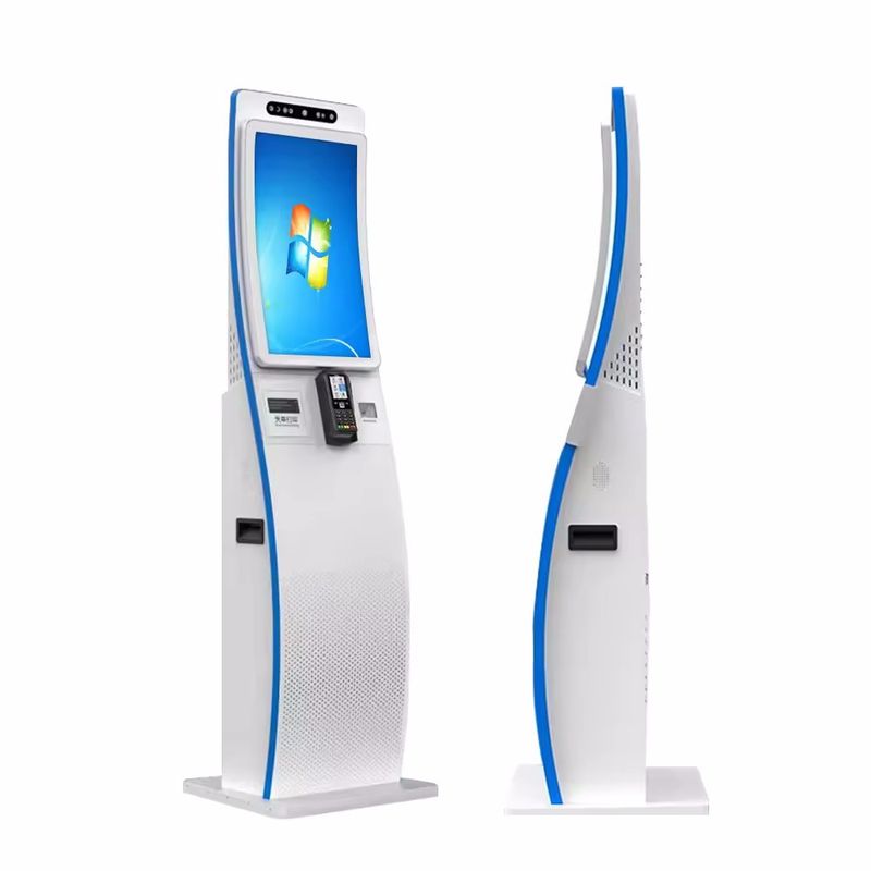 Chiosco self-service con touchscreen da 22/32 pollici con software personalizzabile e supporto multi-pagamento per stazioni di servizio automatizzate