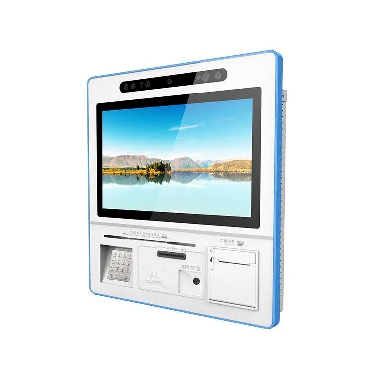 Monitor touch screen ad alta luminosità 300 cd/m2 con risoluzione 1920 x 1080 e tempo di risposta di 5 ms
