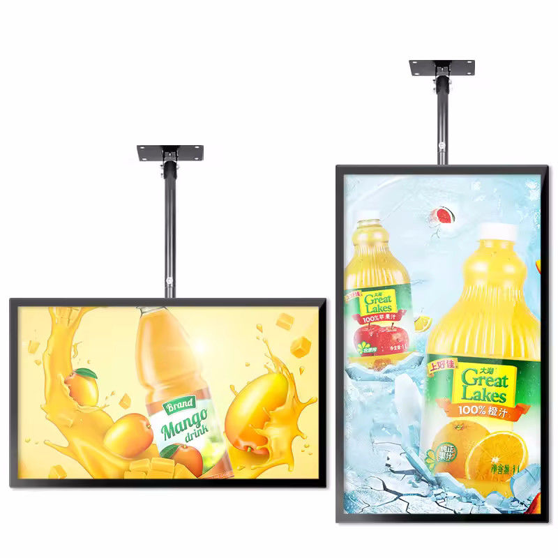 Display pubblicitario LCD da 43 pollici con angolo di visione di 178°, rapporto di contrasto 3000:1 e consumo energetico di 125W