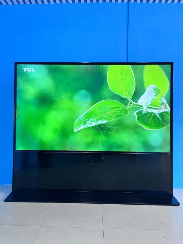 Display pubblicitario LCD da 86 pollici con risoluzione 4K e luminosità di 450cd/m2 per digital signage commerciale