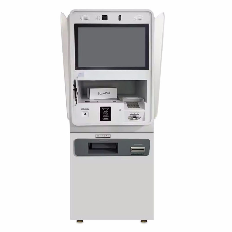 Chiosco di riconoscimento facciale self-service con scanner 1D/2D per catering/aeroporto