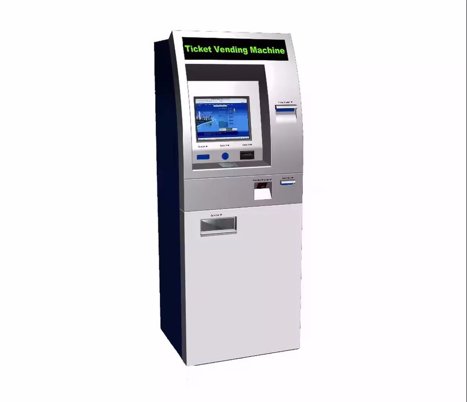 Chiosco Self Check-in Personalizzato a Colori con Accettatore di Contanti e Touch Screen da 21,5/24/27/32 pollici