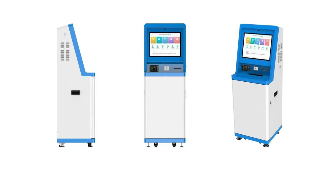 Chiosco self-service con touchscreen, connettività Wi-Fi, software personalizzabile e display da 22/27/32 pollici
