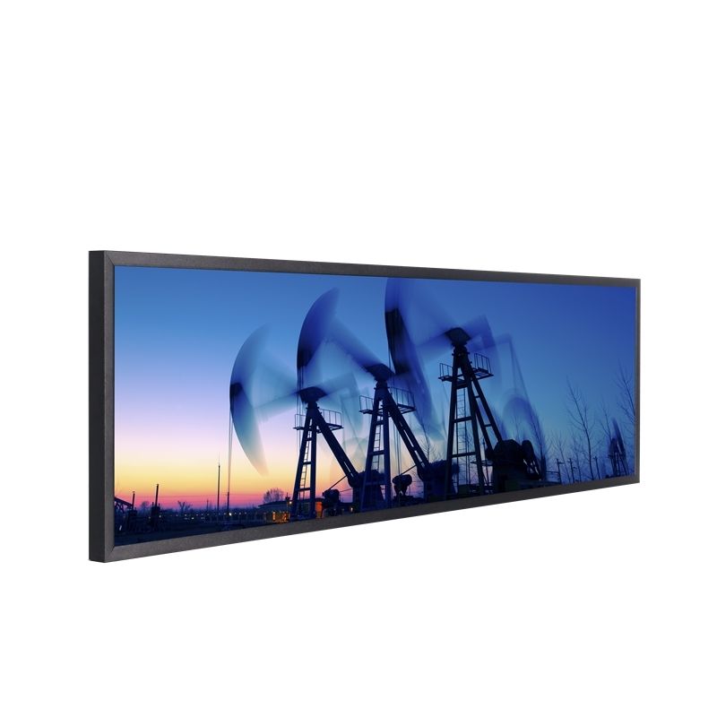 Monitor touch screen interattivo a strisce lunga con risoluzione 3840 X 1080 e luminosità 350 cd/m2