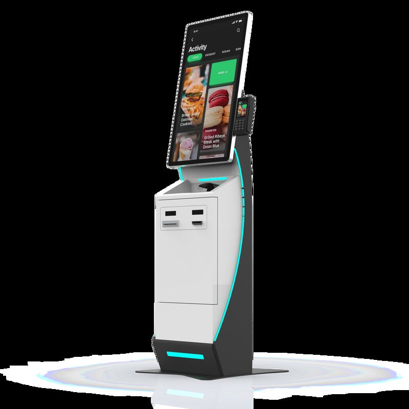 Self Checkin Kiosk Integrated with Passport Camera Optimizing Visitor Management Systems