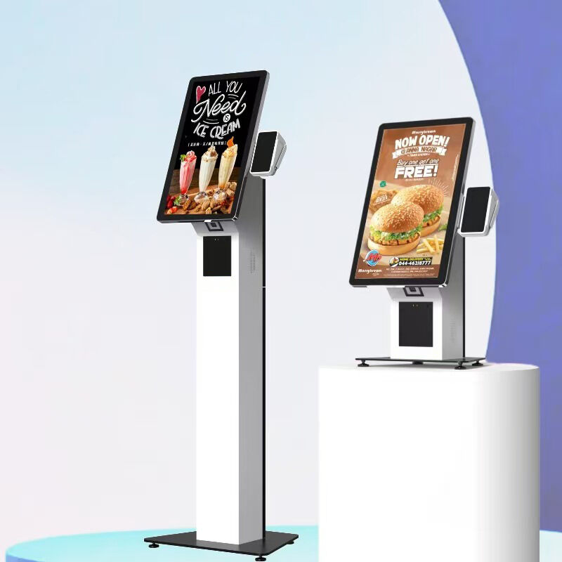Chiosco Self-Ordering LCD da 32 pollici con stampante per ricevute e personalizzazione del menu per ristoranti