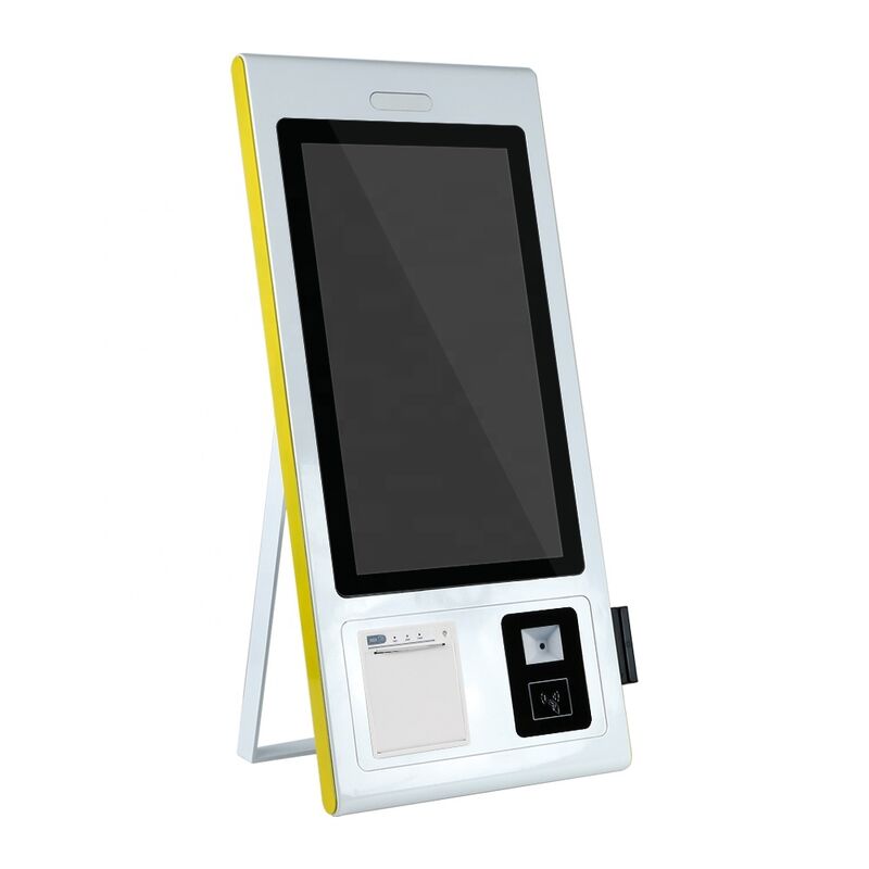 Chiosco Self-Ordering da 21,5 pollici FHD con schermo touch capacitivo a 10 punti e stampante termica opzionale