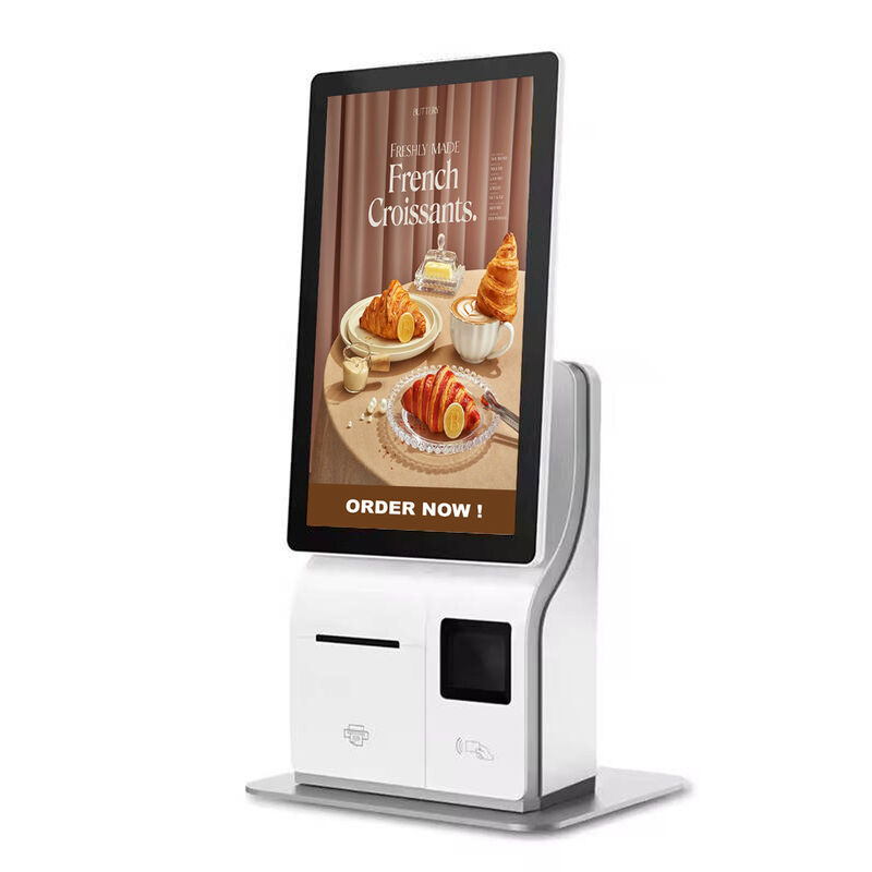 Estar Desktop 15.6"/21.5" Self Payment Kiosk con riconoscimento facciale e Intel Core I3/I5/I7 per l'ordine di fast food