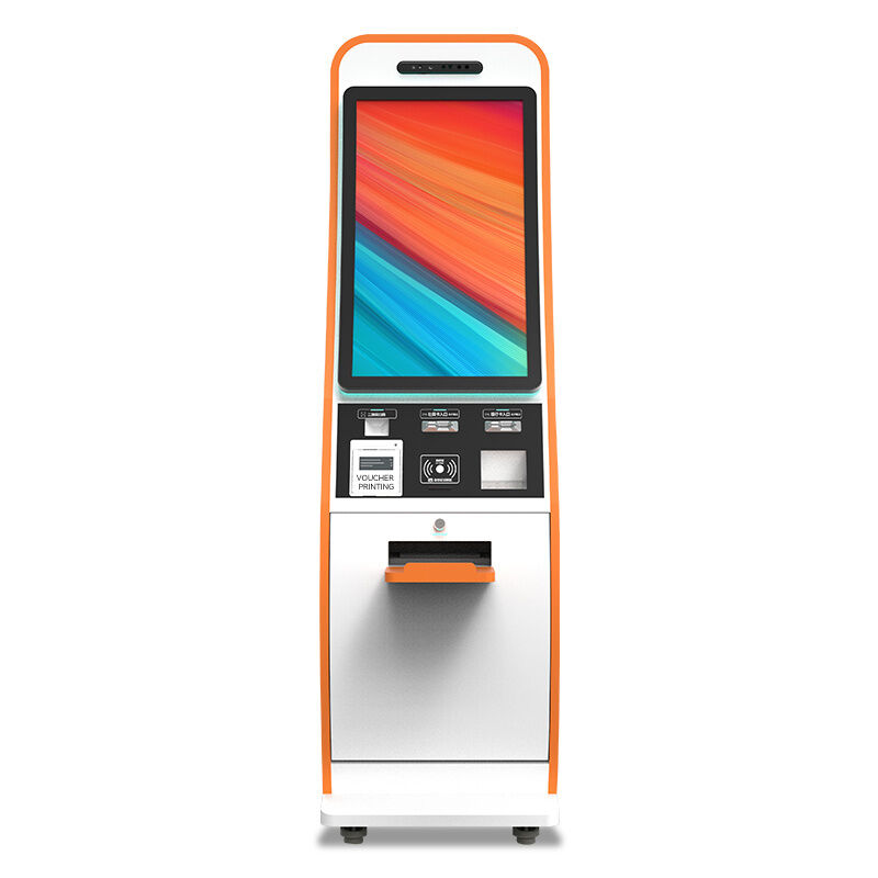Chiosco Self Check-in con Monitor Touch da 21,5/32 pollici con sistema operativo Android/Windows e connettività WiFi/Ethernet/Bluetooth/3G/4G
