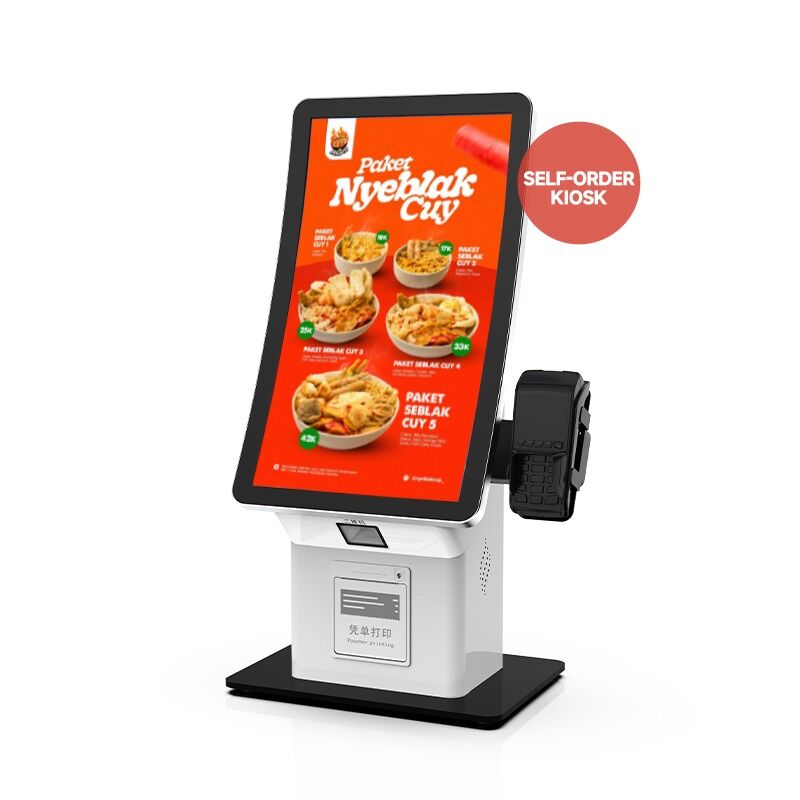 Self Checkin Kiosk con 10-Point Capacitive Touch, Display LCD a risoluzione 1920X1080 e CMS basato su cloud per il self service interattivo