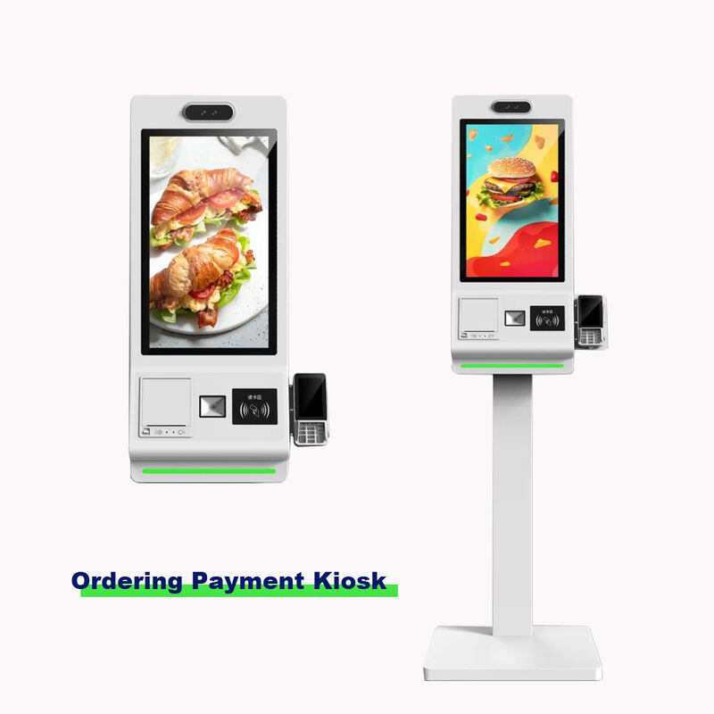 Chiosco Self-Ordering da Pavimento da 21,5/23,8/32 Pollici con SDK Android/Windows OS Chiosco di Pagamento Touch Screen per Supermercato