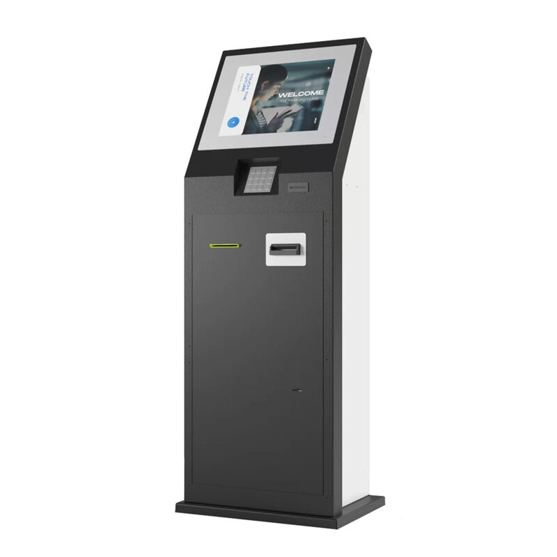 Chiosco Self-Service Commerciale con Touch Screen Capacitivo a 10 Punti Risoluzione 1920X1080 e Cassa in Metallo Inox